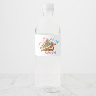 Rainbow Birthday Party Australian Fairy Brot Food Wasserflaschenetikett