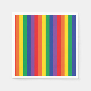 Rainbow Birthday Party Serviette