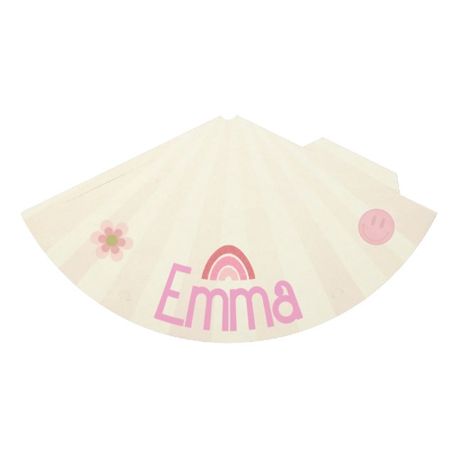 Rainbow Birthday Partyhütchen (Vorderseite)