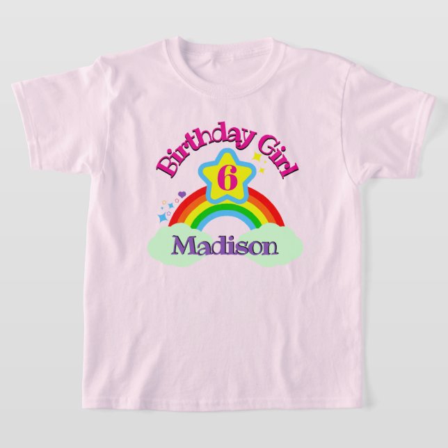 Rainbow Birthday Shirt (Ablage )