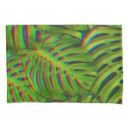 Rainbow-Blätter Kissenbezug