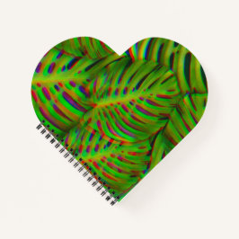 Rainbow-Blätter Notizbuch