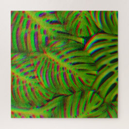 Rainbow-Blätter Puzzle