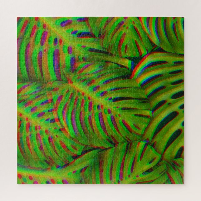 Rainbow-Blätter Puzzle (Vertikal)