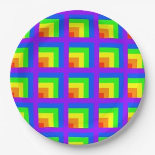 Rainbow Blocks Party Teller - Set 3