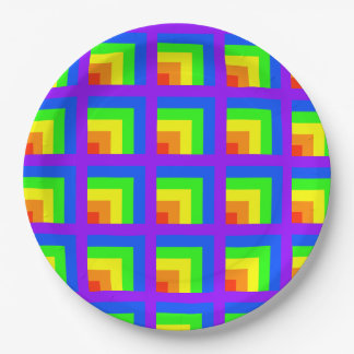 Rainbow Blocks Party Teller - Set 3
