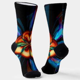 Rainbow Bloom Socken