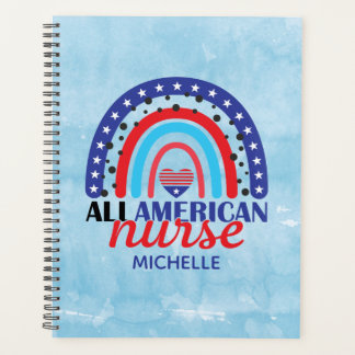 Rainbow Blue American Nurve Watercolor Planer