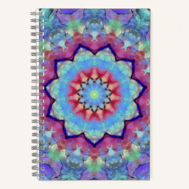 Rainbow Blume Mandala Soft Cover Notebook Notizbuch