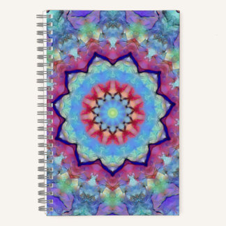 Rainbow Blume Mandala Soft Cover Notebook Notizbuch