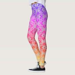 Rainbow Blume Power Leggings