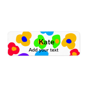 Rainbow Blume Pride Liebe hinzufügen Namenstext lq