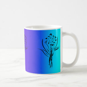 Rainbow-Blume-Tasse Tasse
