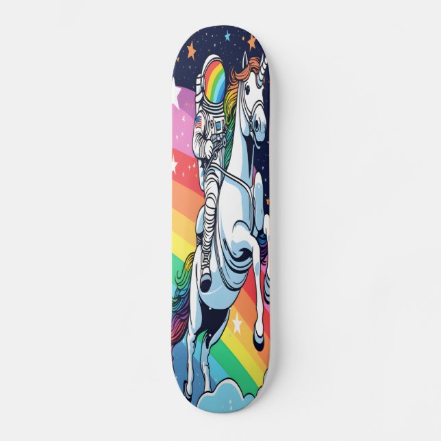 Rainbow Board, Designer Skateboard (Vorderseite)