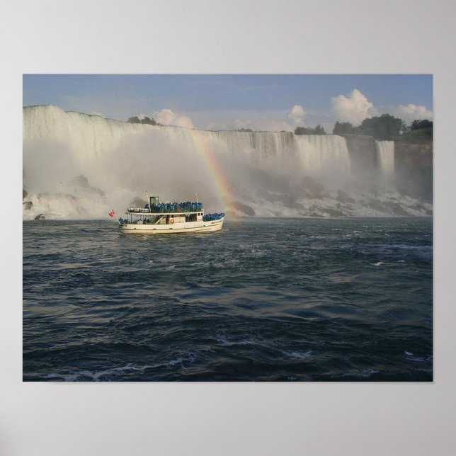 Rainbow Boat Ride American Falls Poster (Vorne)