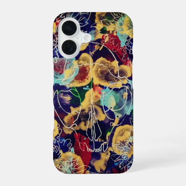 Rainbow Bobcat Phone Case iPhone 16 Hülle (Rückseite)