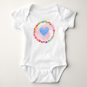 Rainbow Bodysuit Baby Strampler