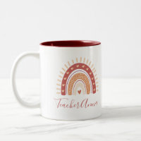 Rainbow Bohemisch Terracotta Calligraphy Teacher