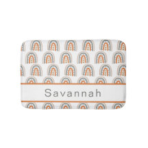 Rainbow boho braunes, graues Mädchen