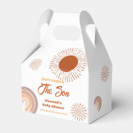 Rainbow Boho kommt hier zur Son Baby Dusche Geschenkschachtel