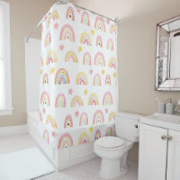 Rainbow Boho Pink Repeat Pattern Girly
