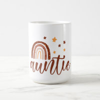 Rainbow Boho Terracotta Auntie Tasse