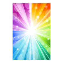 Rainbow Bokeh School/Portrait Foto Stand Hintergru