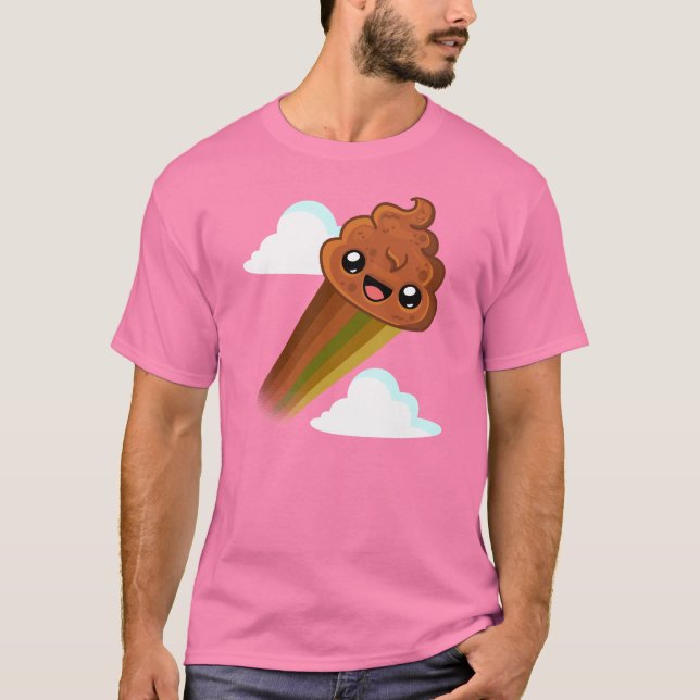 Rainbow Boost - Happy Jump T-Shirt (Vorderseite)