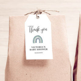 Rainbow Boy Baby Dusche Geschenkanhänger