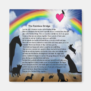 Rainbow Bridge Gedicht Magnet