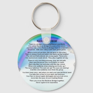 Rainbow Bridge Gedicht Schlüsselanhänger