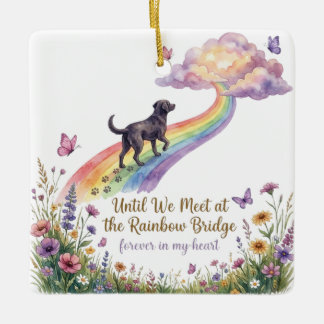 Rainbow Bridge Hunde Gedenkstätte In Erinnerung Ha Keramikornament