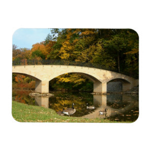 Rainbow Bridge im Herbst am Grove City College Magnet