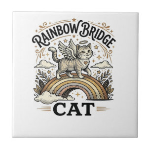 Rainbow Bridge Katze Katze Gedenk Rainbow Bridge V Fliese
