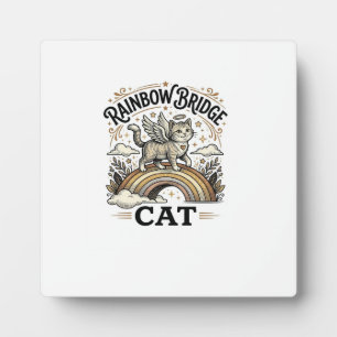Rainbow Bridge Katze Katze Memorial Regenbogenbrüc Fotoplatte