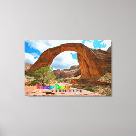 Rainbow Bridge Leinwanddruck