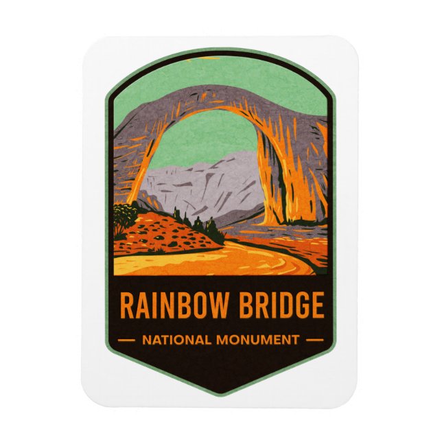 Rainbow Bridge National Monument Magnet (Vertikal)