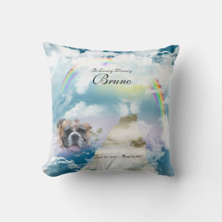 Rainbow Bridge Pet Hund Memorial Kissen