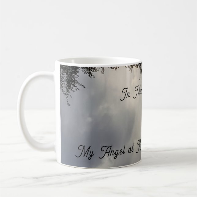 Rainbow Bridge Pet Loss Memorial Cup Kaffeetasse (Links)