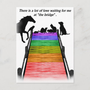 Rainbow Bridge Postcard Postkarte