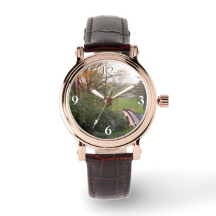 Rainbow Bridge Sunset an der Grove City Uni Armbanduhr