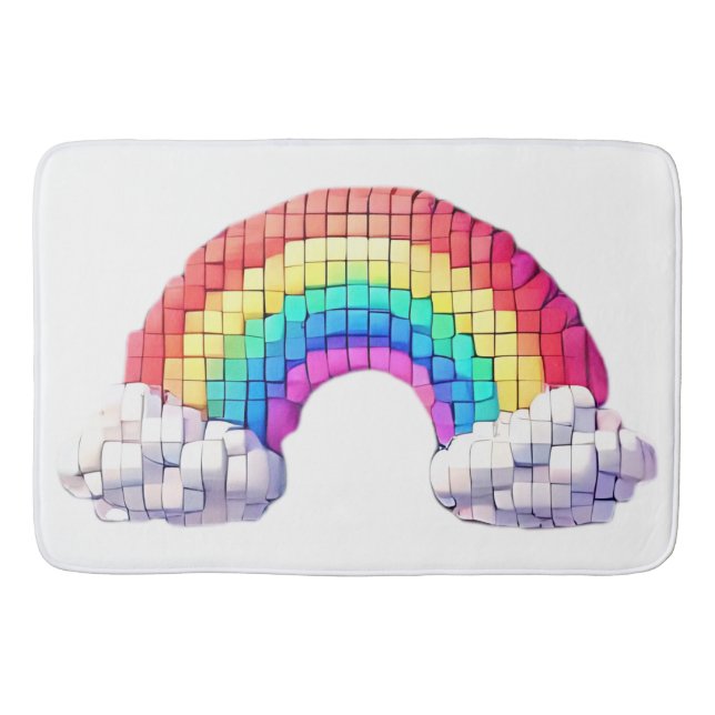 Rainbow Bridge to Dreams Badematte (Vorderseite)