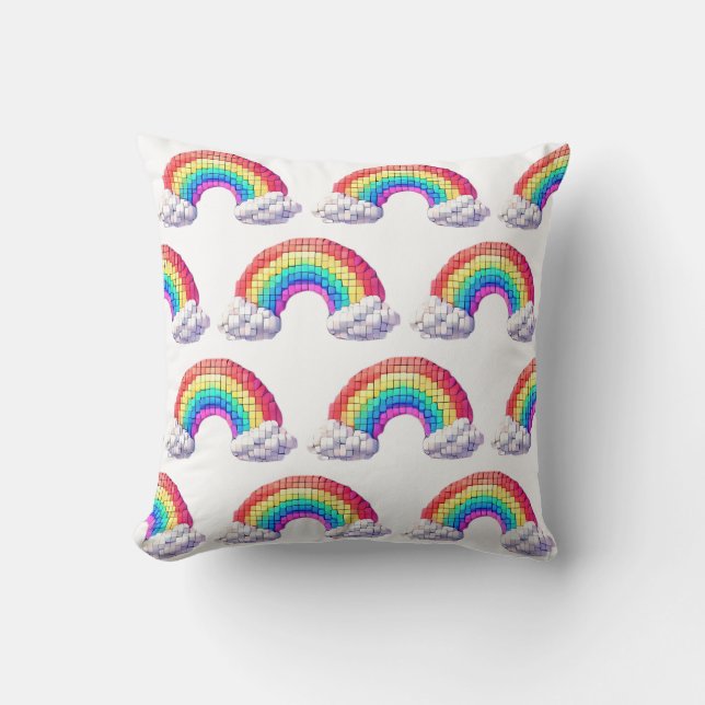 Rainbow Bridge to Dreams Kissen (Vorderseite)