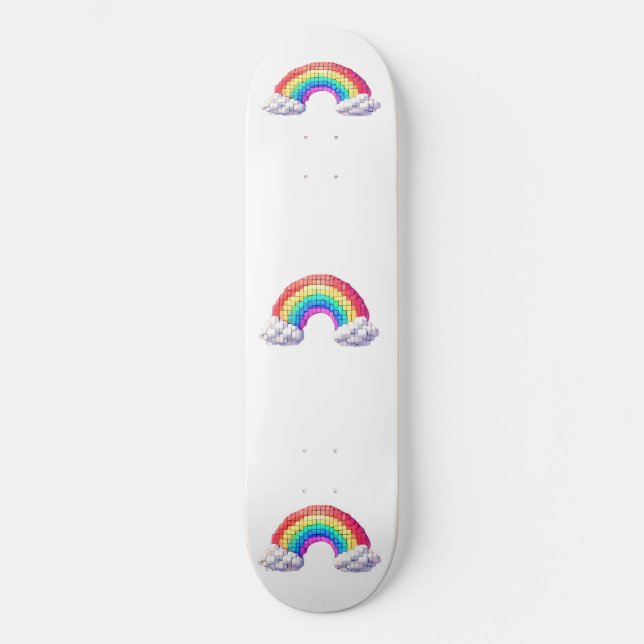 Rainbow Bridge to Dreams Skateboard (Vorderseite)