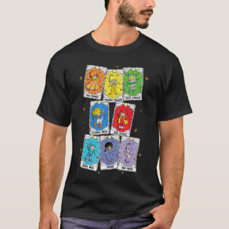 Rainbow Brite Bunte Freunde Retroarot Card Coll T-Shirt
