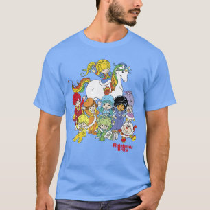 Rainbow Brite Freunde Vintage Farbe und Sprites Gr T-Shirt