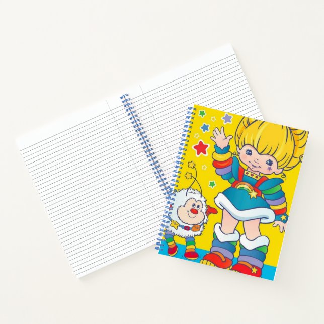 Rainbow Brite & Twink Spiral Notebook Notizbuch (Innenseite)