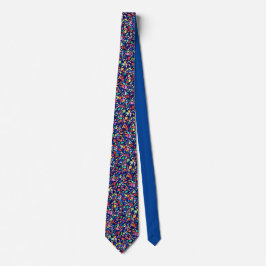 Rainbow Broken Glass Neck Tie Krawatte