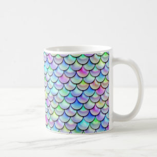 Rainbow Bubble Mermaid Scales Tasse