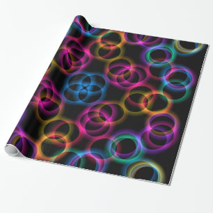 Rainbow Bubbles Geschenkpapier